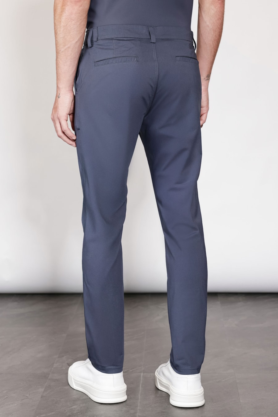 Calça Chino Malha Everyday Marinho — foto 5 de 6