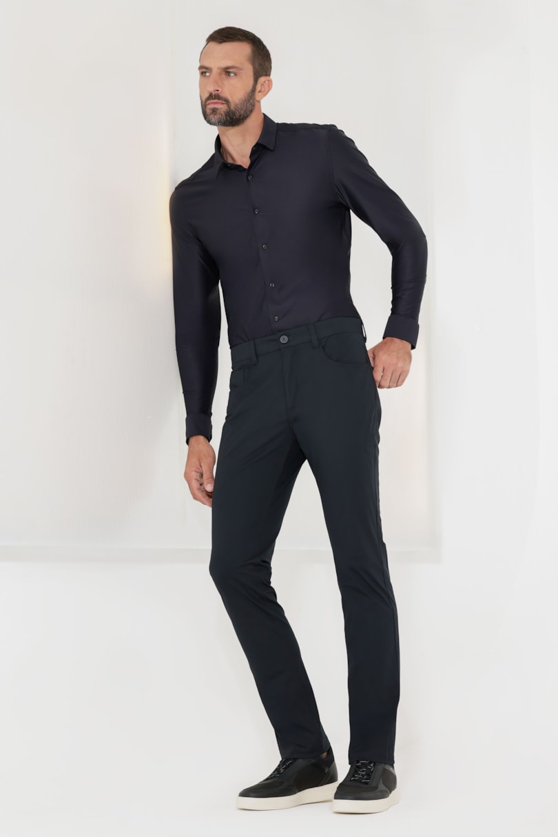 Calça Chino Malha Everyday Preto