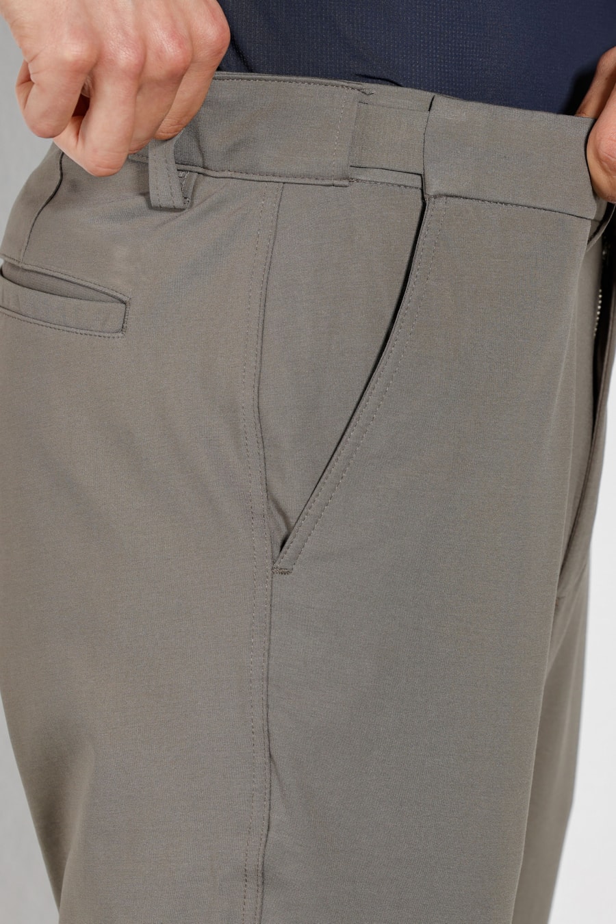 Calça Chino Malha Moovex Verde Escuro — foto 3 de 9