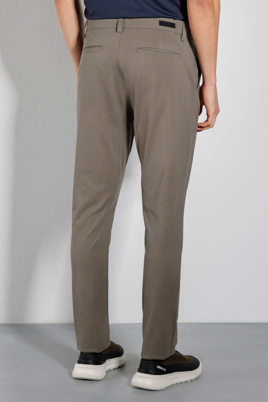 Calça Chino Malha Moovex Verde Escuro — foto 4 de 9