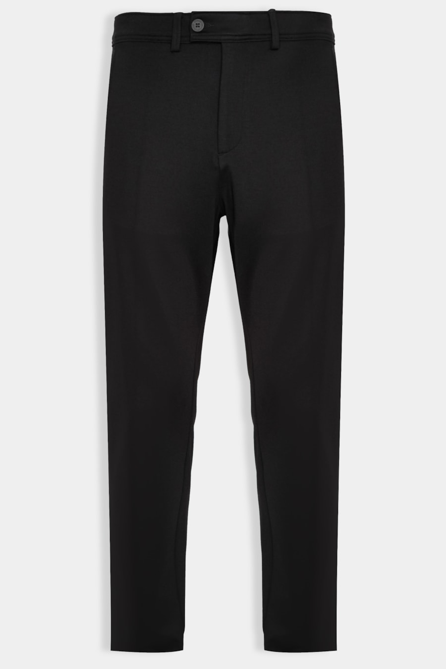 Calça Chino Malha Viscose Com Bolsos Preto — foto 6 de 6