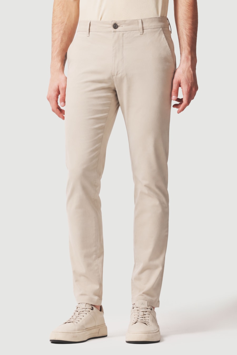 Calça Chino Moovex Cáqui — foto 1 de 7