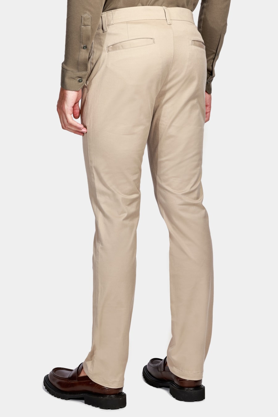 Calça Chino Moovexx Cáqui — foto 6 de 7