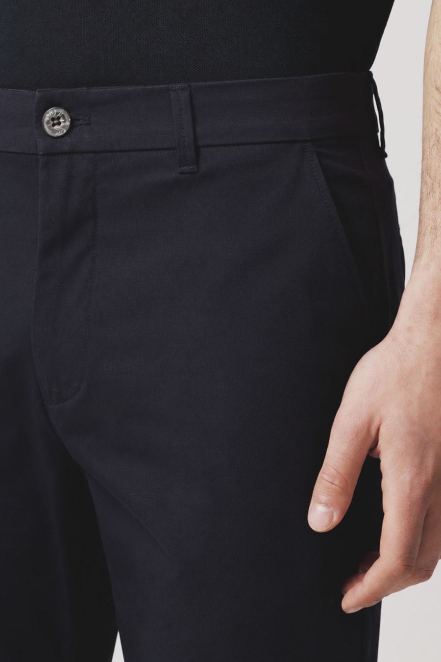 Calça Chino Moovexx Marinho — foto 3 de 7