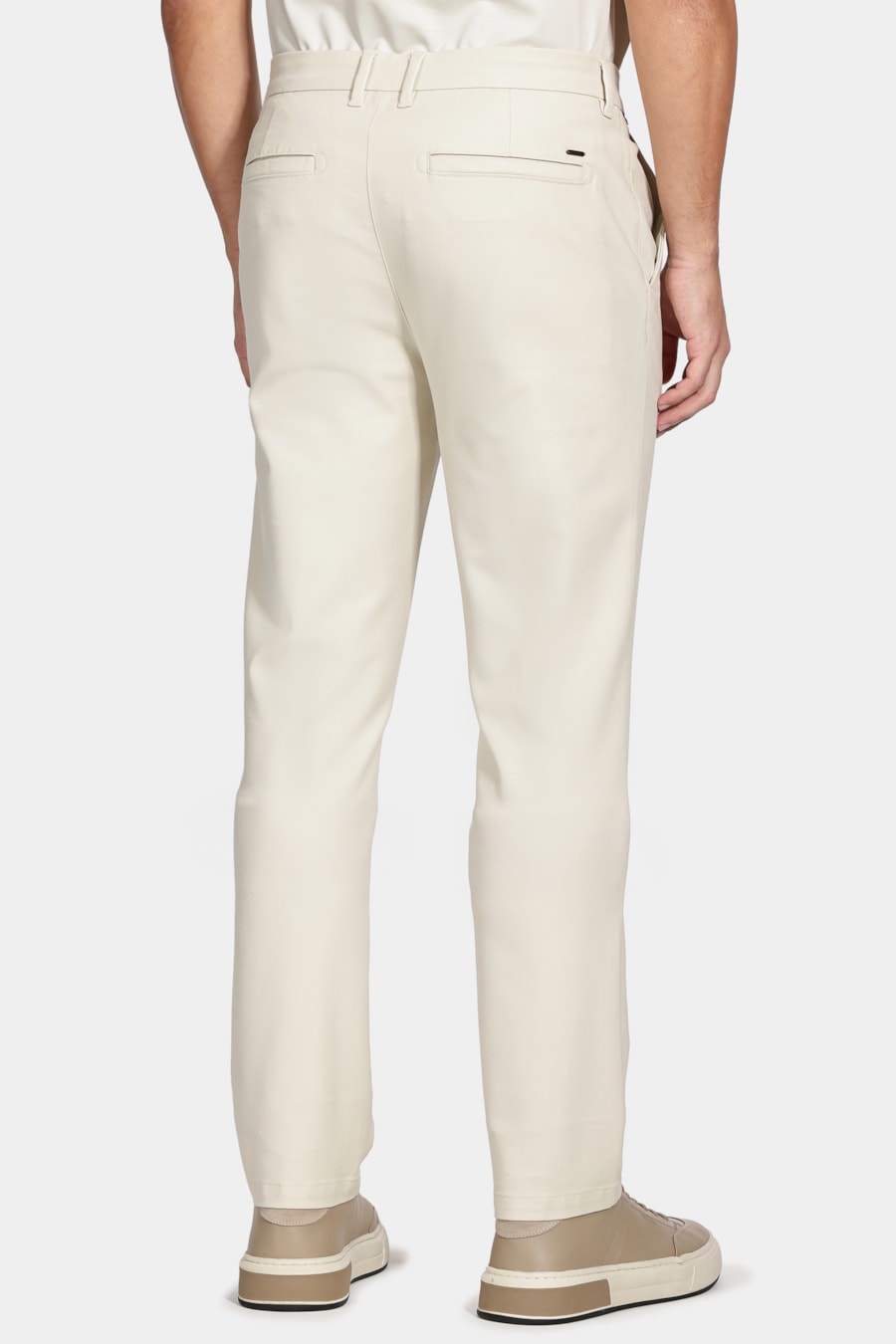 Calça Chino New Slim Twill Classic Areia — foto 9 de 11