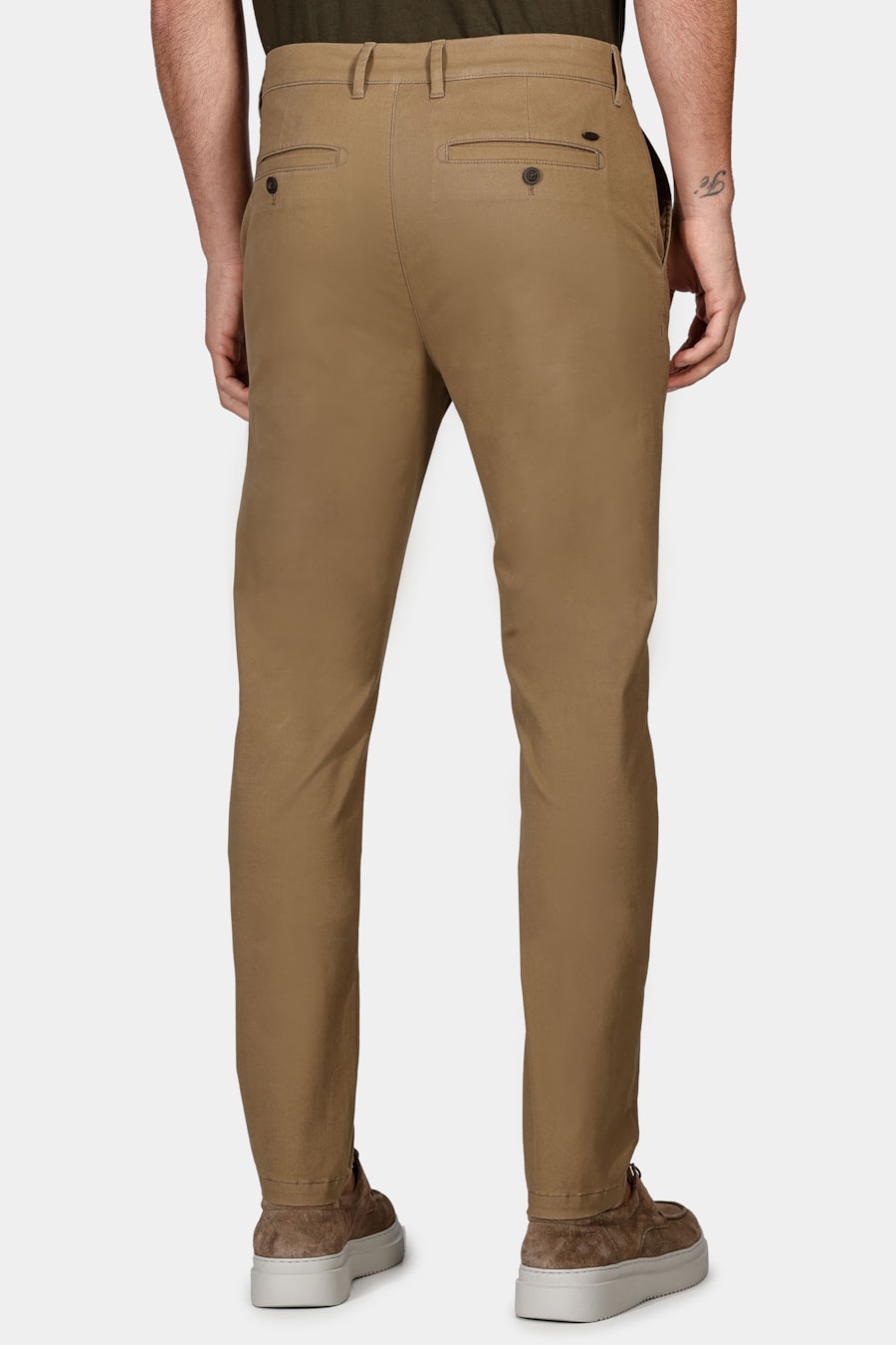 Calça Chino Sarja Cáqui — foto 5 de 5