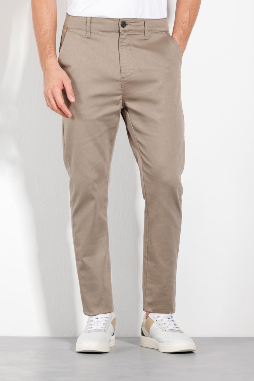 Calça Chino Skinny Antiodor Caqui