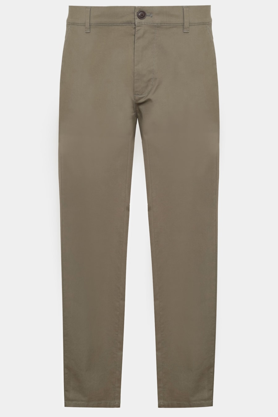 Calça Chino Skinny Clássica Sarja Verde Militar — foto 6 de 6