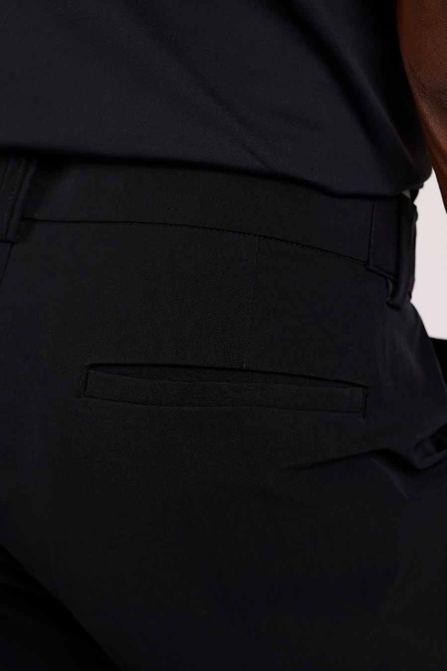Calça Chino Skinny Moovex Stretch Preto — foto 3 de 4