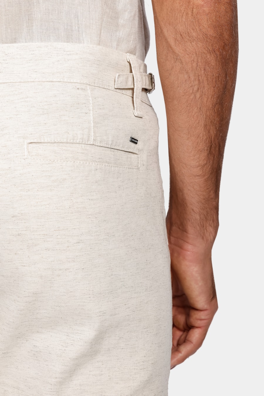 Calça Chino Skinny Natural — foto 4 de 5
