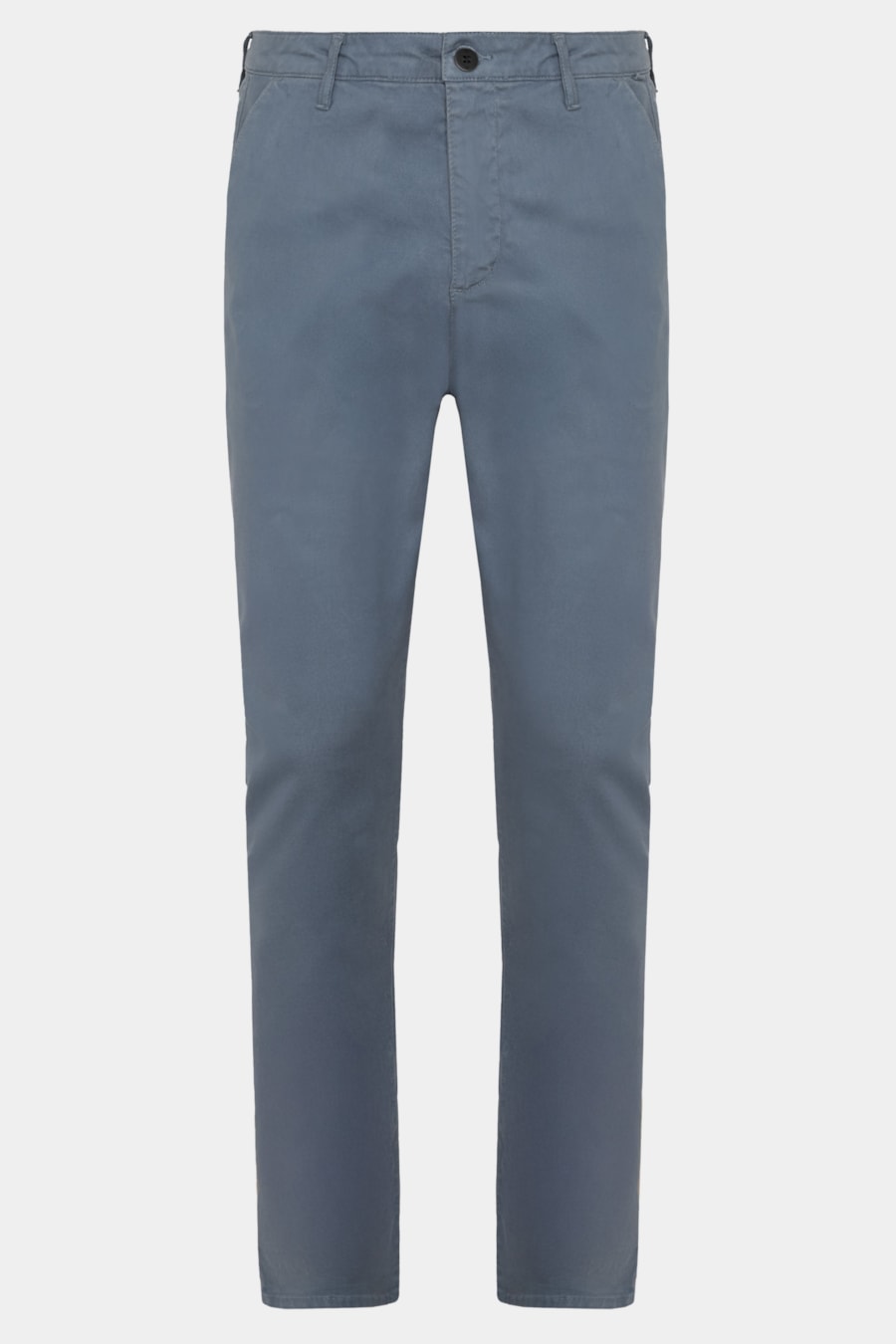 Calça Chino Skinny Sarjada Azul Indigo — foto 6 de 6