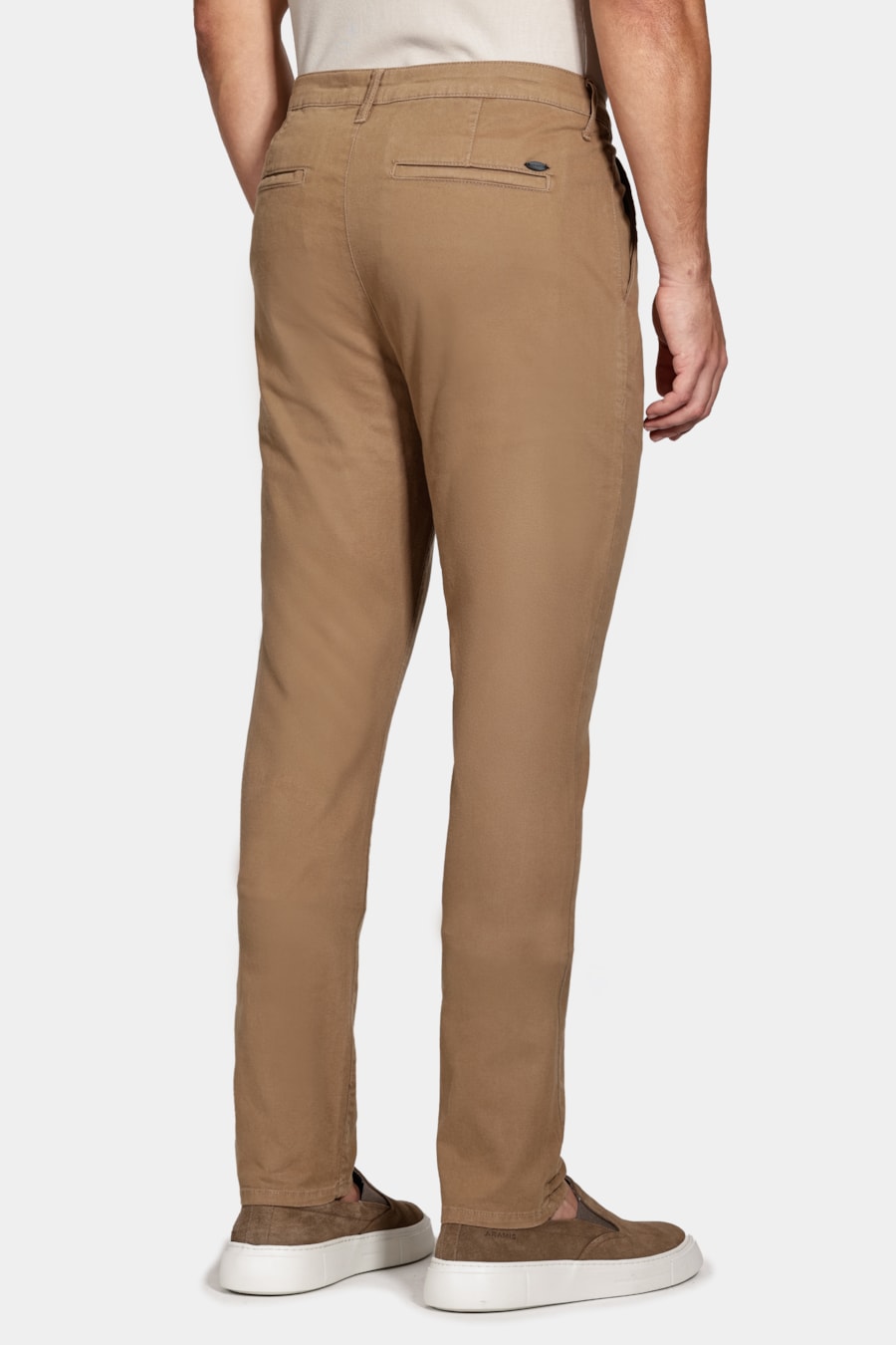 Calça Chino Skinny Sarjada Charuto — foto 5 de 6