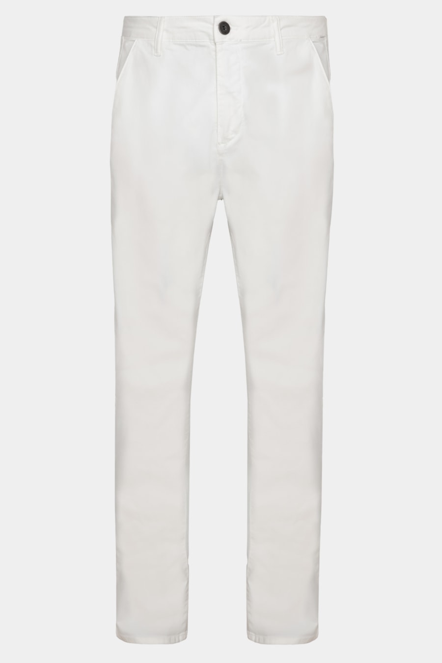 Calça Chino Skinny Sarjada Off White — foto 6 de 6