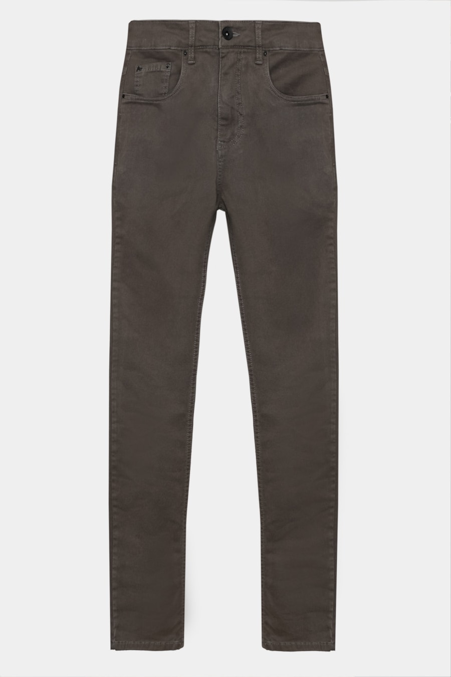 Calça Chino Slim Color Liquid Repeller Cinza