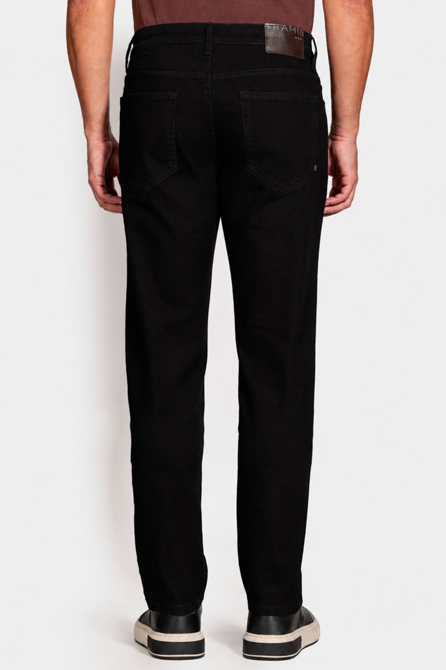 Calça Chino Slim Color Liquid Repeller Preto — foto 5 de 6