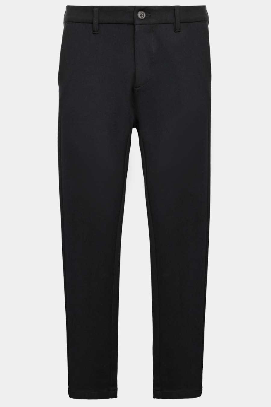 Calça Chino Slim Knit Conforto Preto — foto 6 de 6