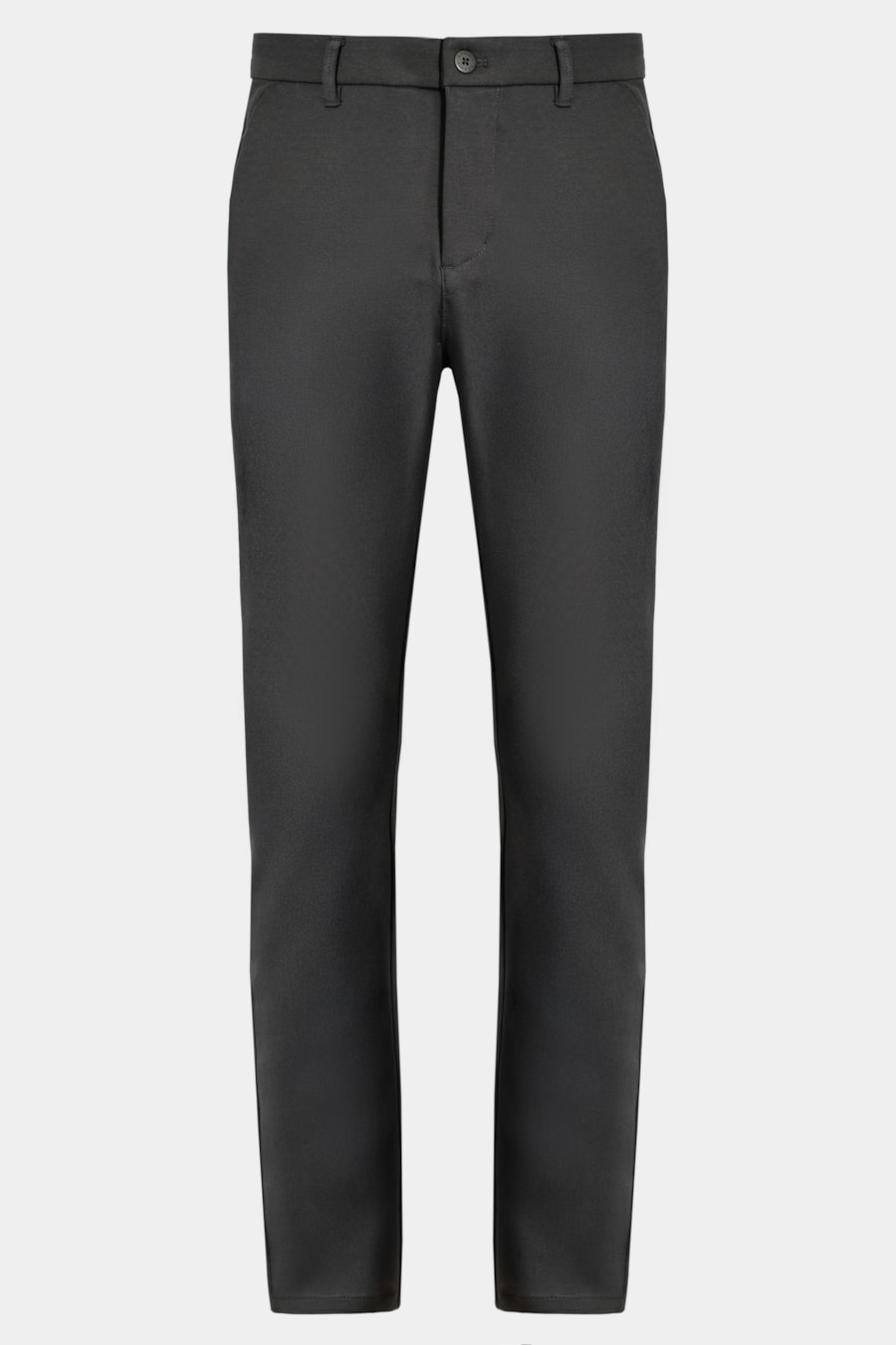 Calça Chino Slim Knit Conforto Verde — foto 6 de 6
