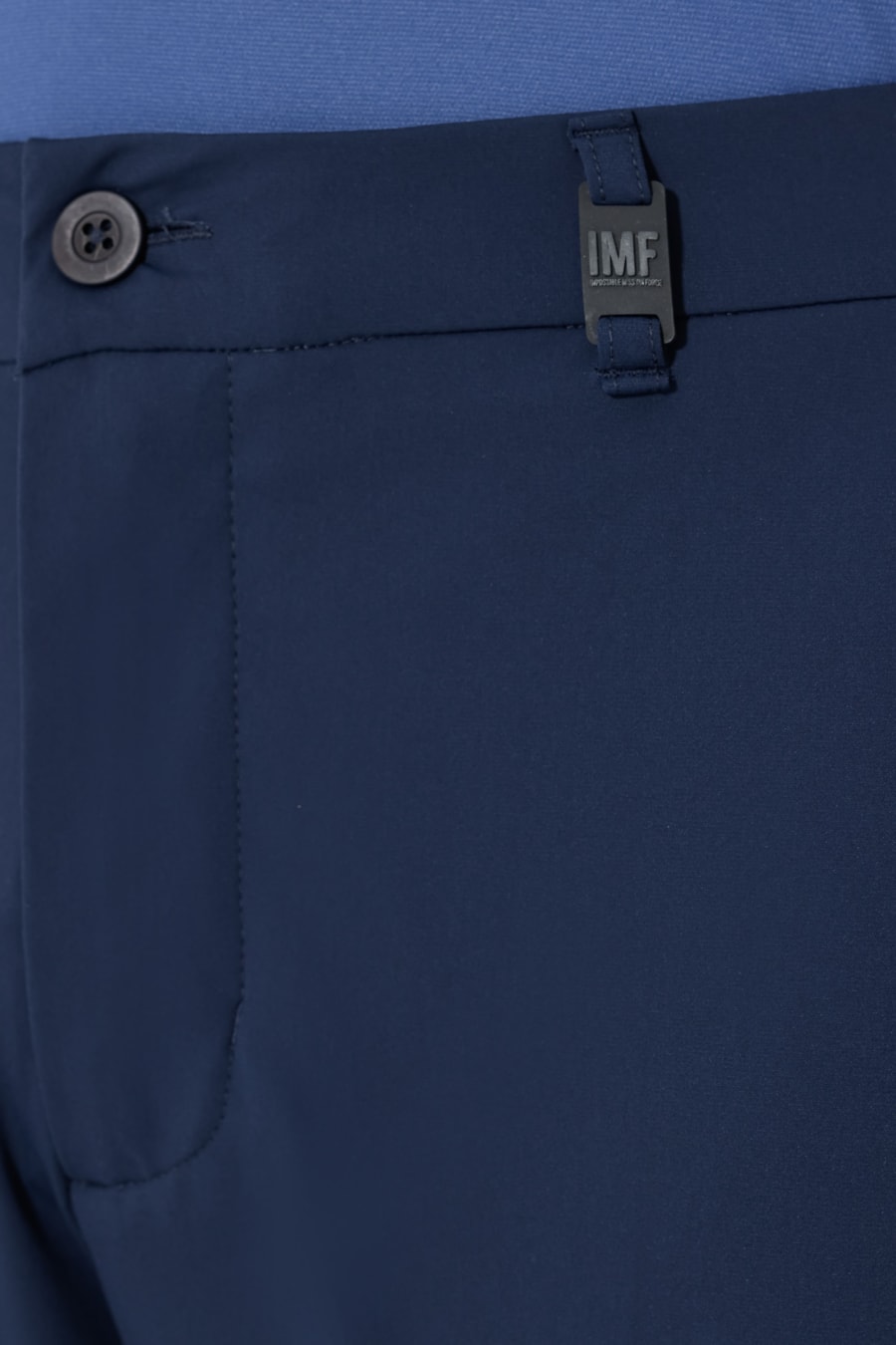 Calça Chino Tech Stretch Missão Impossível Marinho — foto 3 de 6