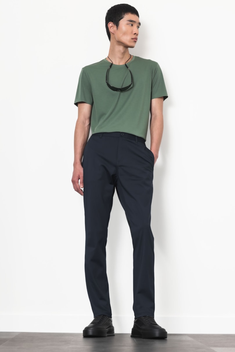Calça Chino Thermo Control Marinho