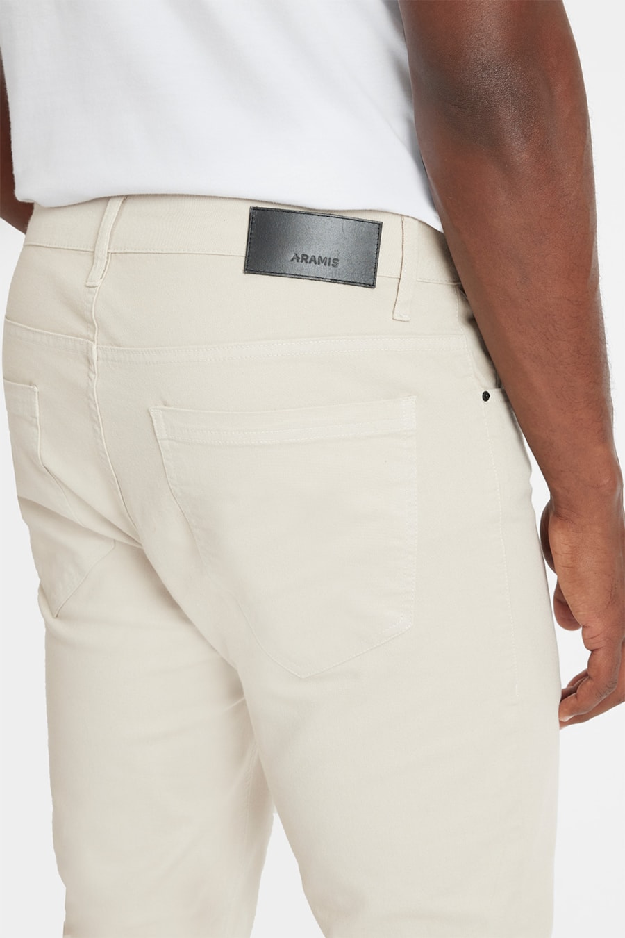 Calça Color 5 Pockets Lisa Cáqui - Cor Divergente — foto 2 de 3