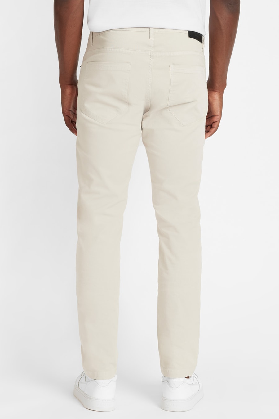 Calça Color 5 Pockets Lisa Cáqui - Cor Divergente — foto 3 de 3