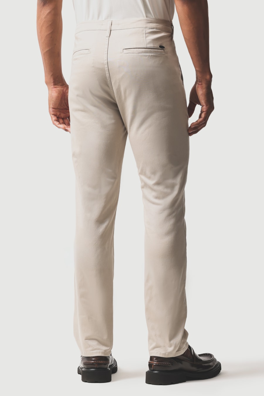 Calça Color Chino Cáqui — foto 5 de 6