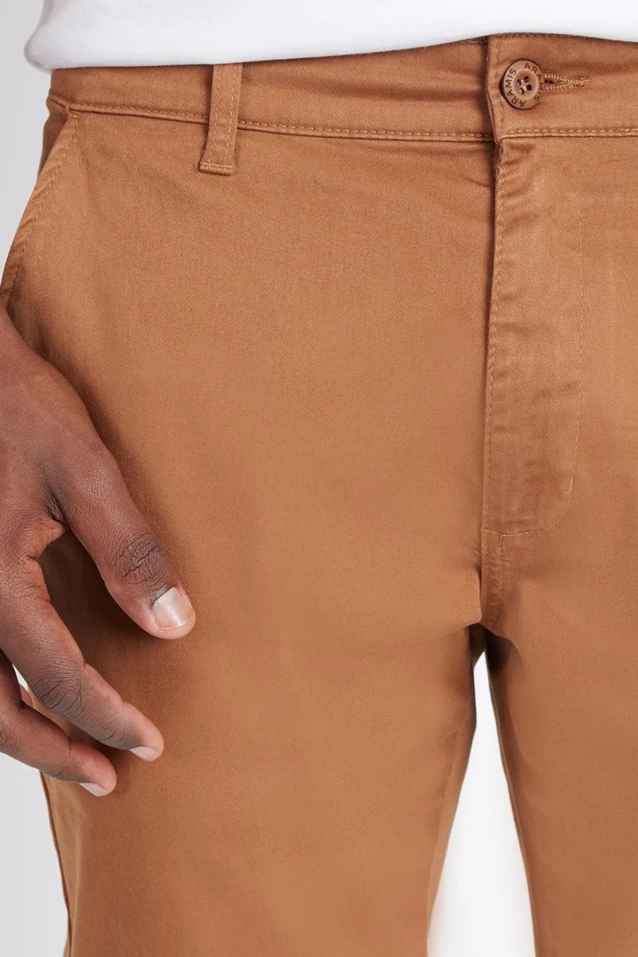 Calça Color Chino Caramelo — foto 3 de 5