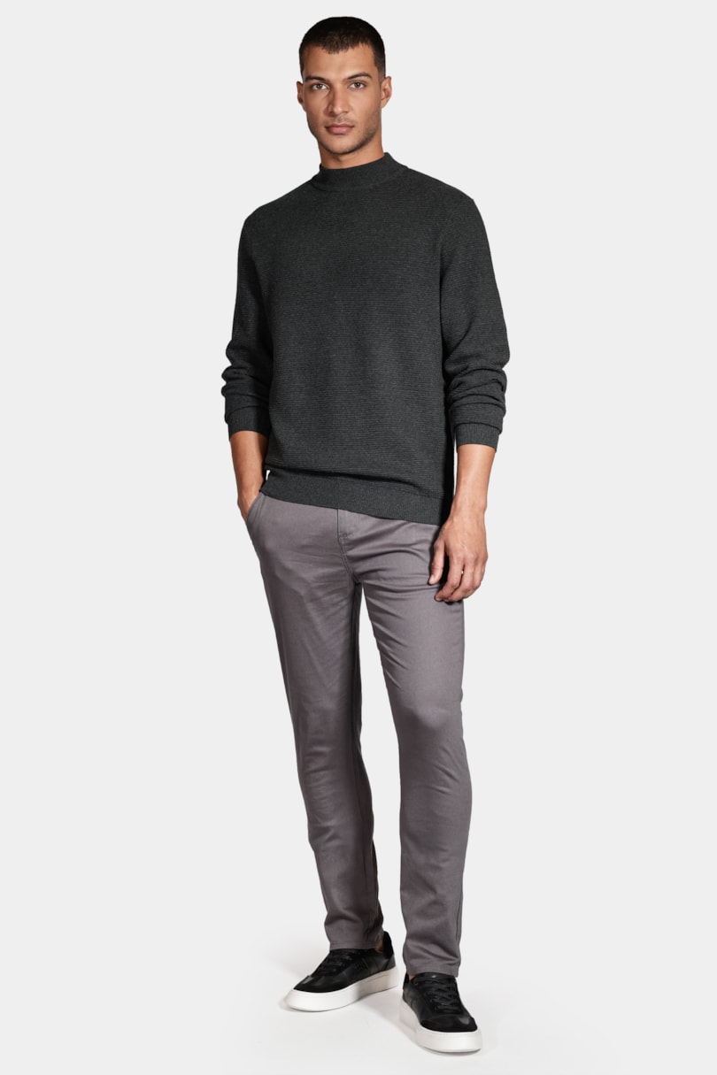 Calça Color Chino Chumbo