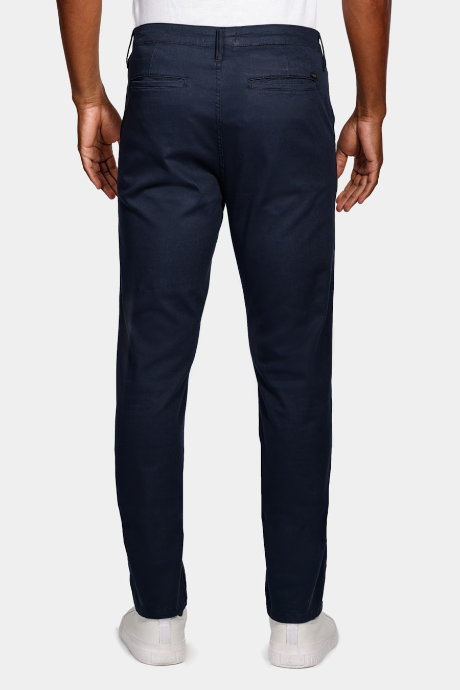 Calça Color Chino Clássica Marinho — foto 5 de 6