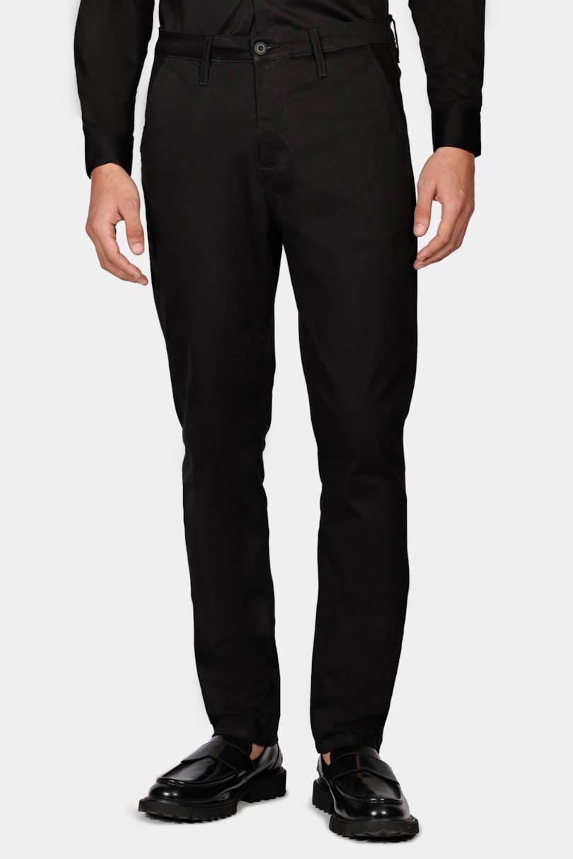 Calça Color Chino Clássica Preto