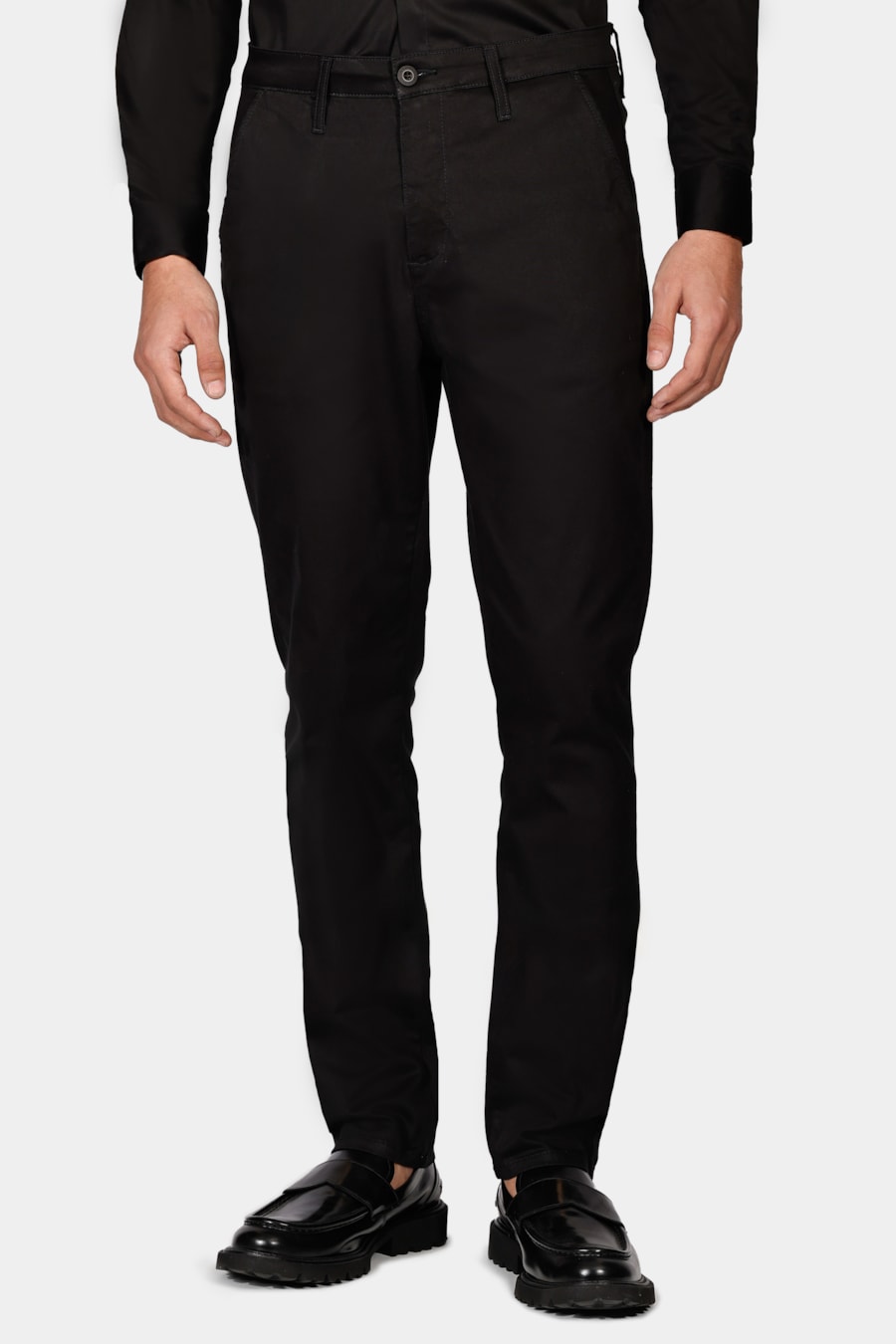 Calça Color Chino Clássica Preto — foto 1 de 6