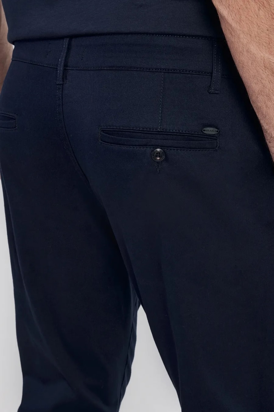 Calça Color Chino Marinho — foto 4 de 5