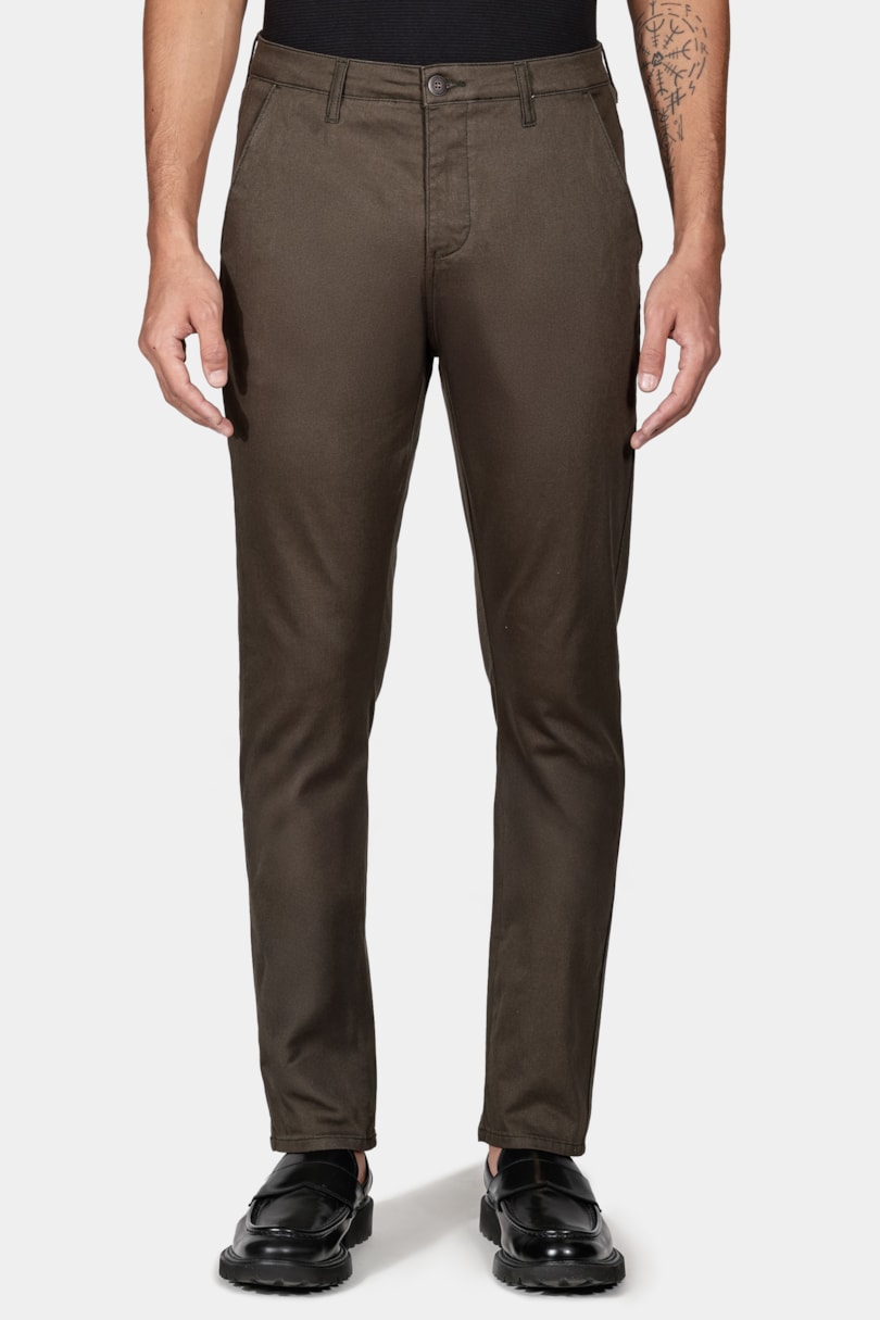 Calça Color Chino Verde Militar