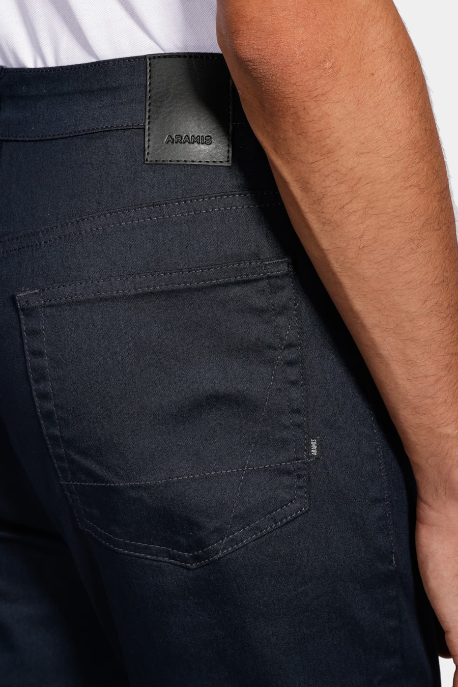 Calça Color Five Pockets Skinny Power Marinho — foto 4 de 6