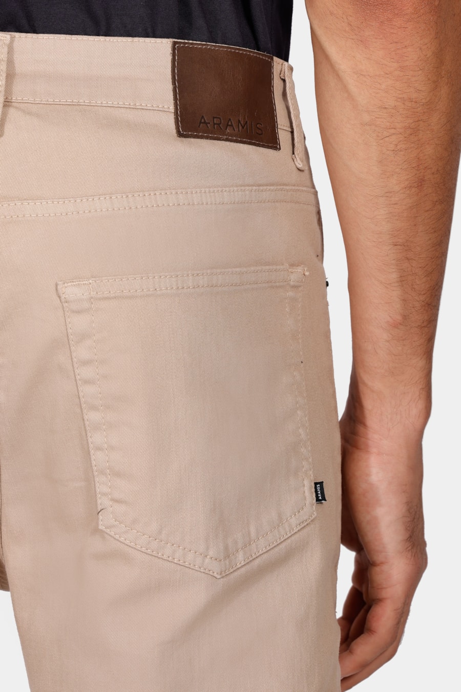 Calça Color Skinny Power Tecnologica Cáqui — foto 4 de 5