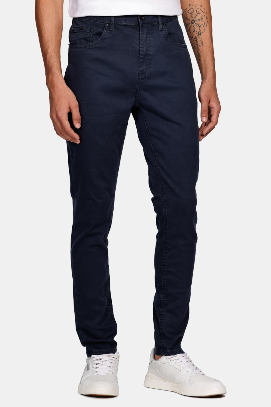 Calça Color Skinny Power Tecnologica Marinho — foto 1 de 5