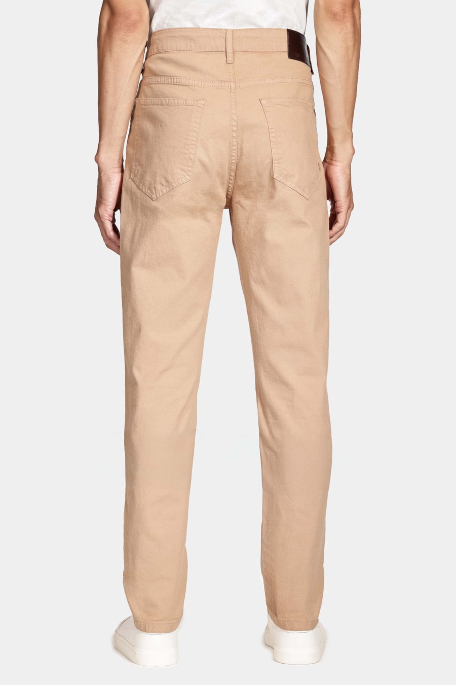 Calça Color Slim Canvas Caramelo — foto 5 de 5