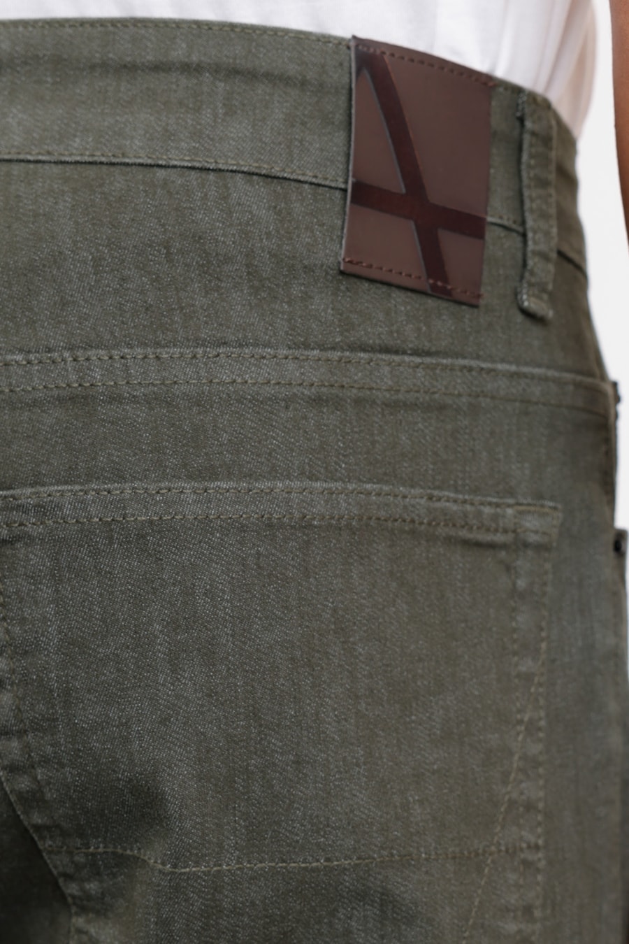 Calça Color Slim Flex And Dry Verde Militar — foto 2 de 3