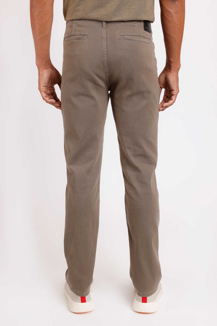 Calça Color Slim Tinturada Básica Fendi — foto 4 de 4