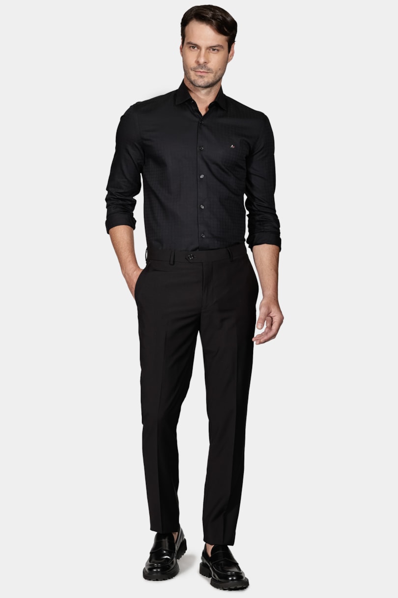 Calça de Alfaiataria Preto