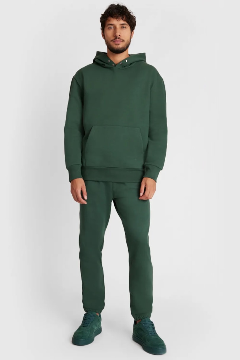 Calça de Moletom Jogger Verde