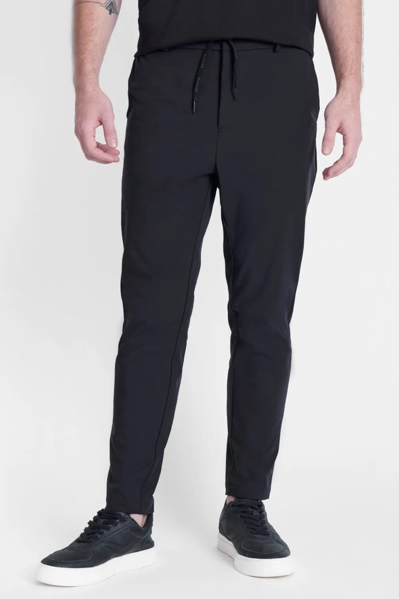 Calça de Nylon Cós Elastico Preto