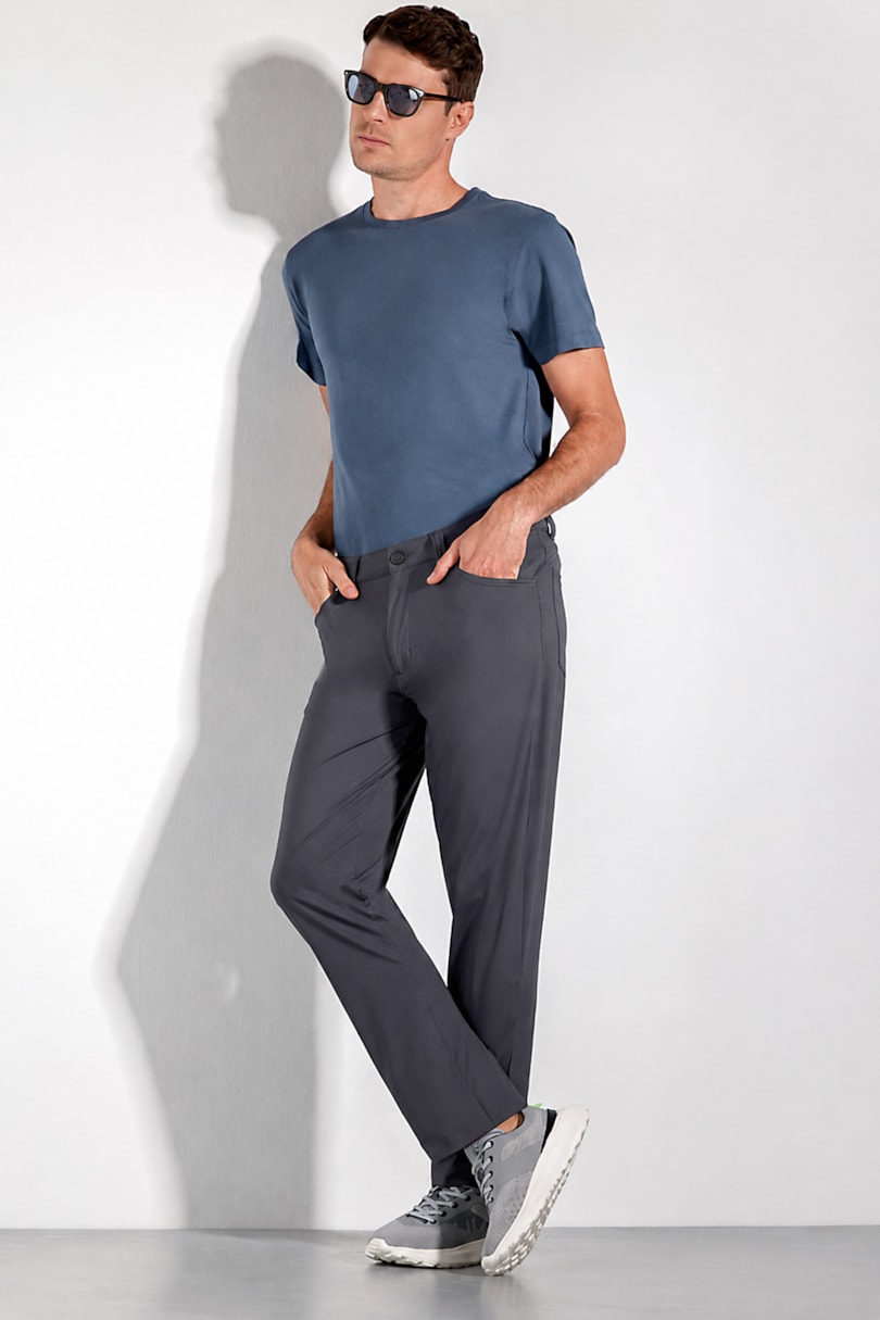 Calça Five Pockets Confort Cinza
