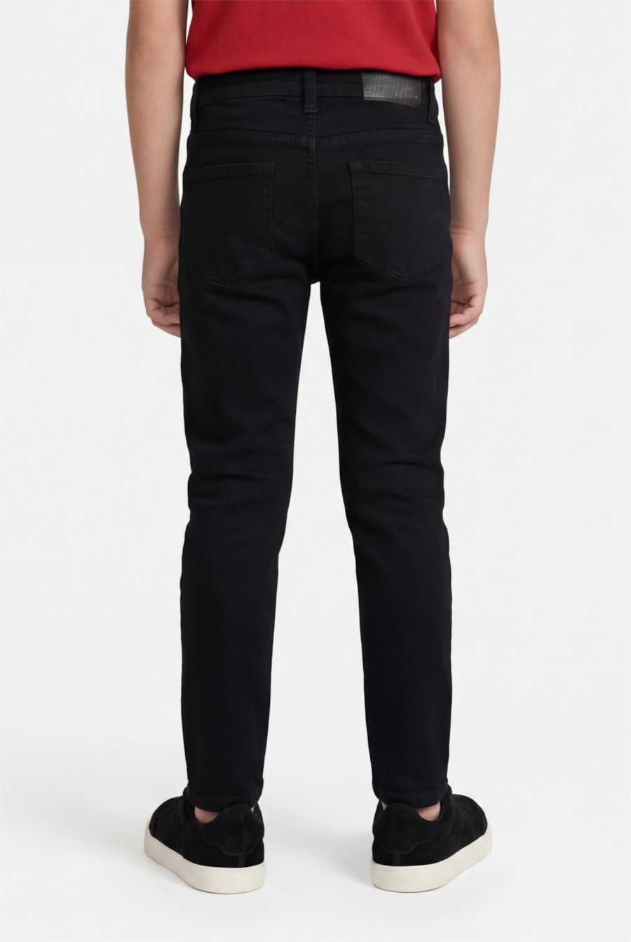 Calça Five Pockets Infantil Preto — foto 3 de 5