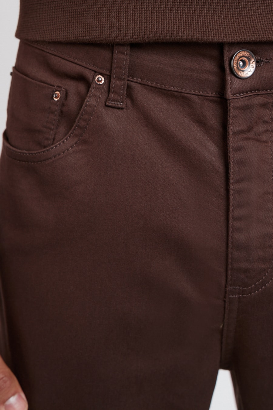 Calça Five Pockets Skinny Power Color Cafe — foto 3 de 5