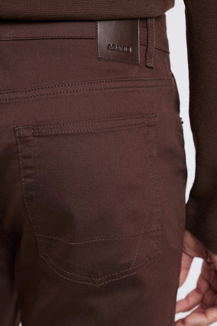 Calça Five Pockets Skinny Power Color Cafe — foto 4 de 5