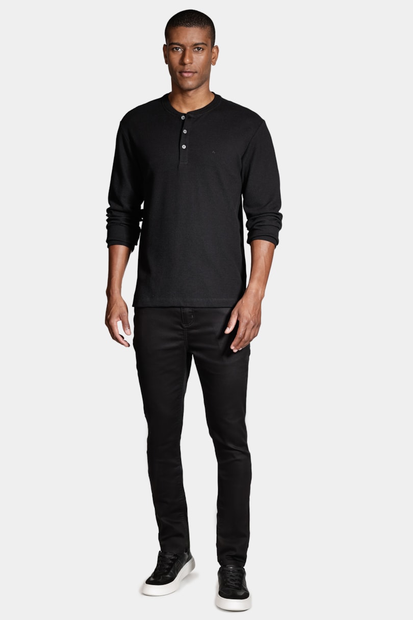 Calça Five Pockets Skinny Power Color Preto