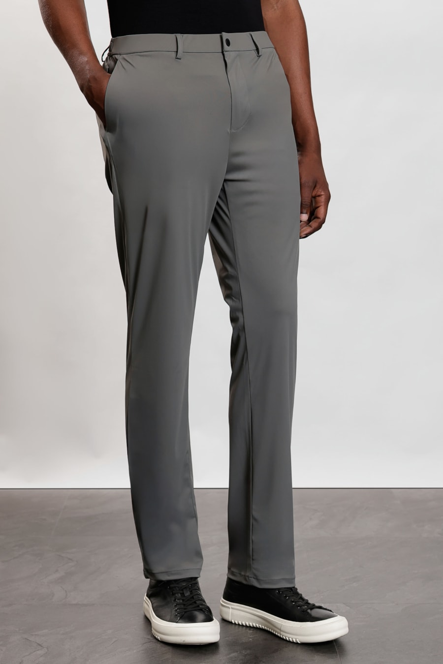 Calça Hiperflex Bolso Magnético Cinza Escuro — foto 1 de 6