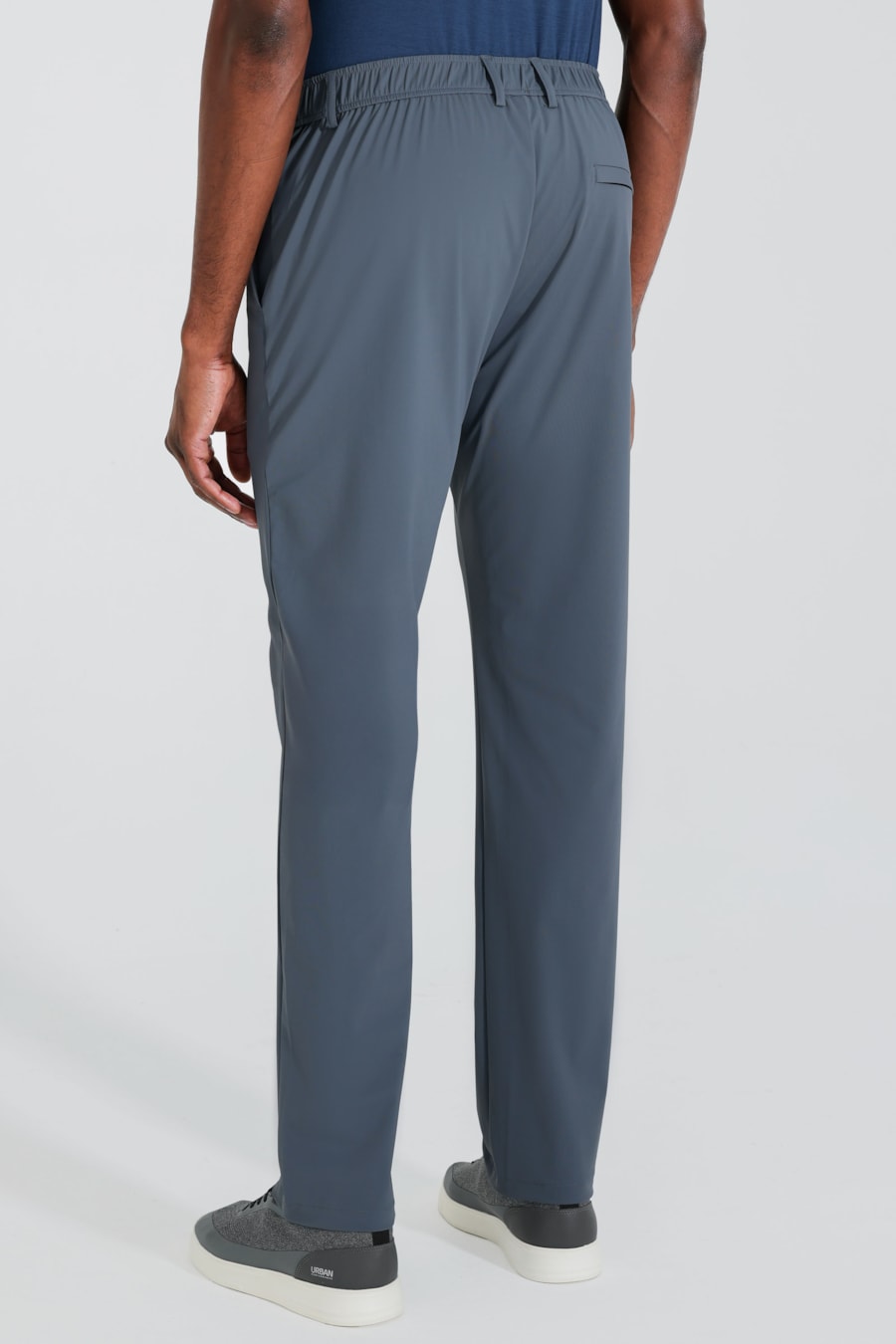 Calça Hiperflex Bolso Zíper Cinza Grafite — foto 5 de 6