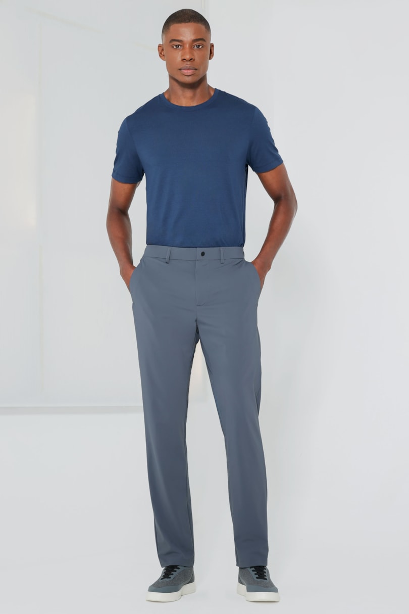 Calça Hiperflex Bolso Zíper Cinza Grafite